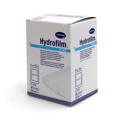 Hydrofilm Plus Wundverband 5x7,2cm 50St