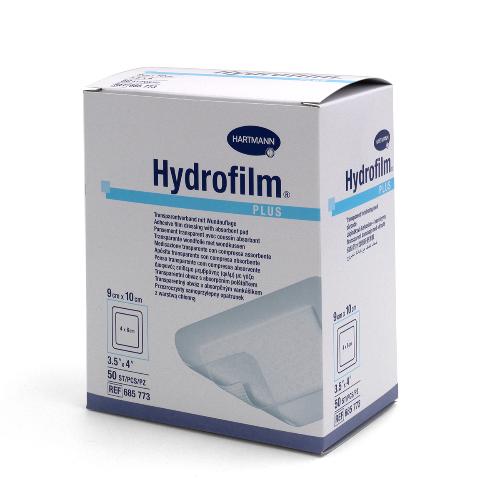 Hydrofilm plus Wundverband 9x10cm 50St Hydrofilm plus Wundverband 9x10cm 50St