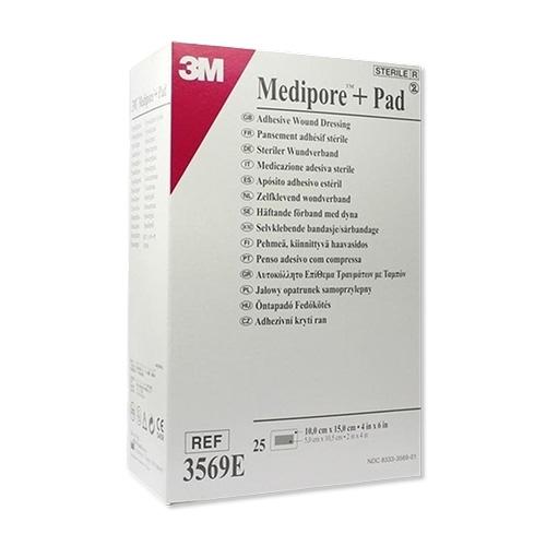 Medipore+ Pad, steriler Wundverband 10x15cm, 8x25 Stück