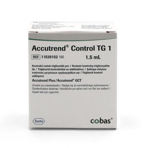 Accutrend Plus Triglyceride Kontrolllösung, 1x1,5ml