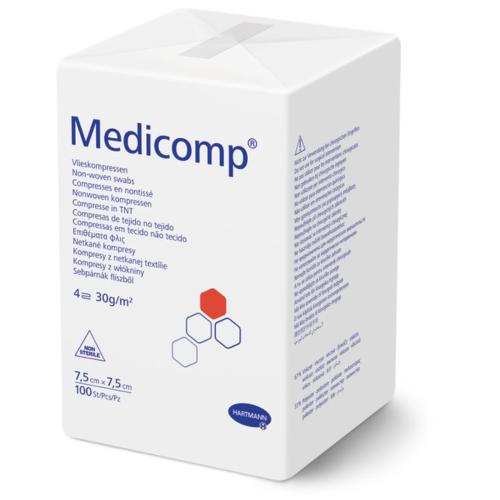 Medicomp unsteril 7,5x7,5 cm 100St