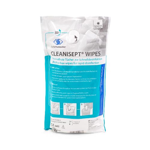Cleanisept Wipes Desinfektionstücher, Nachfüllpckg., 100St