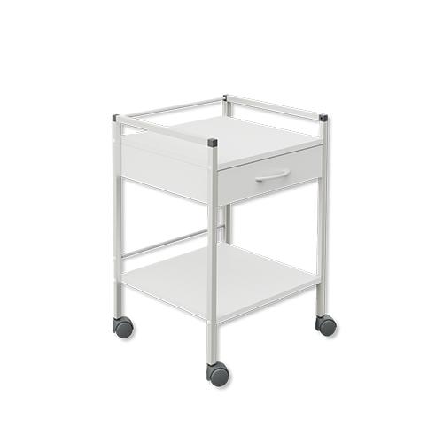 VARIOCAR 08/16 Basiswagen weiß, 1 Schublade BxT: 49x45 cm