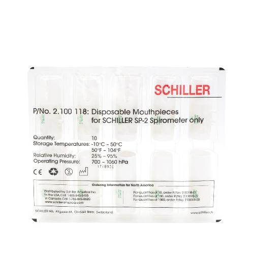 Schiller Kunststoff-Mundstücke für SP2, 10St