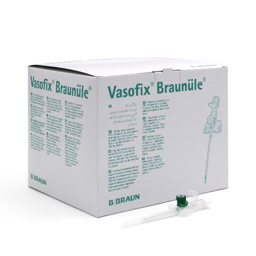 Vasofix Braunülen G18 1,3x33mm grün/weiß, 50Stk