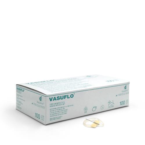 Vasuflo Perfusionsbesteck 1,1x19mm elfenbein, 100St