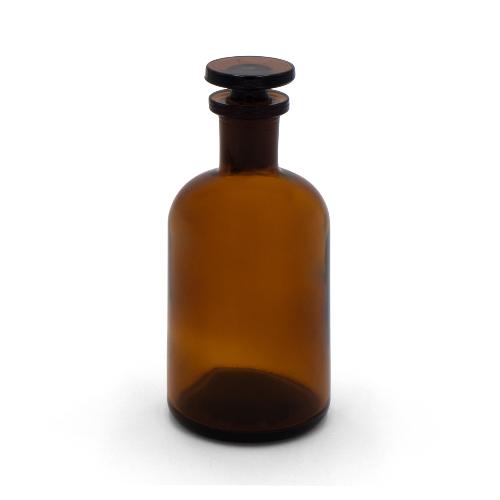 Standflasche braun mit Deckel 100 ml