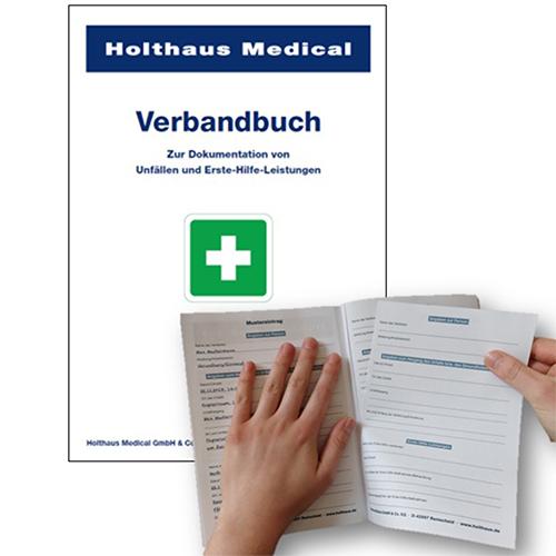 Verbandbuch DIN A5 n.BGI - 50Blatt