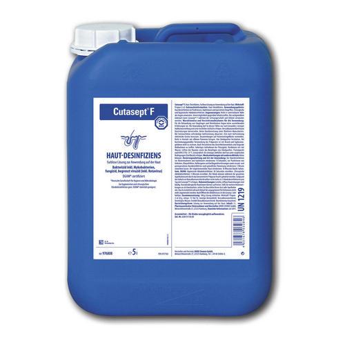 Cutasept F Hautdesinfektion, farblos, 5 Liter