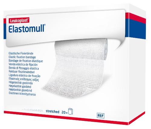 Elastomull Fixierbinden, 6 cm x 4 m, 20 Stück