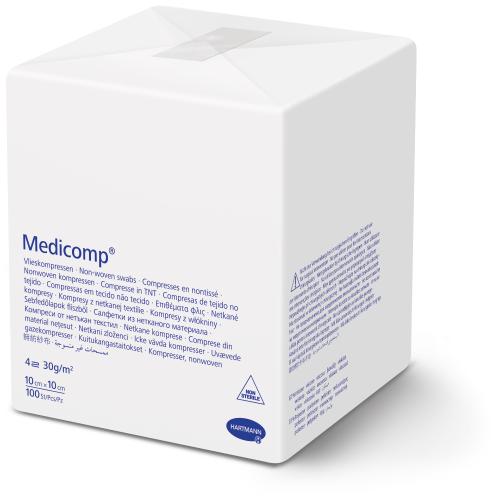 Medicomp unsteril 10x10 cm 100St