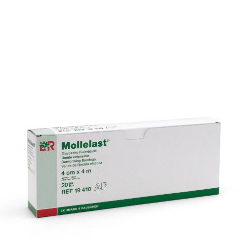 Mollelast Fixierbinden, 4mx4cm, 20Stk