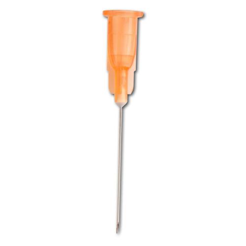 AGANI Einmalkanüle 25G 0,50x16mm orange, 100 Stück