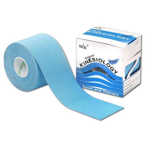 Nasara Kine Tape 5cmx5m blau, 1 Rolle