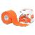 Nasara Kine Tape 5cmx5m orange, 1 Rolle