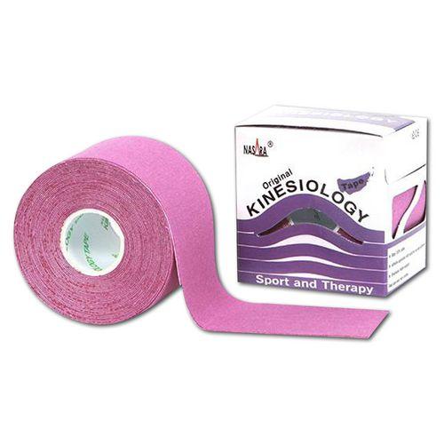 Nasara Kine Tape 5cmx5m lila, 1 Rolle