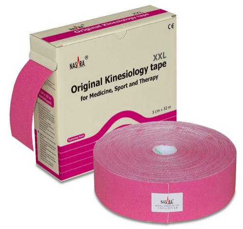 Nasara Kine Tape 5cmx32m pink, 1 Rolle