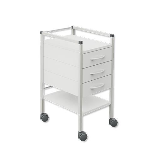 Basiswagen 08/16® 3 Schubl. B34 x H70,5cm weiß