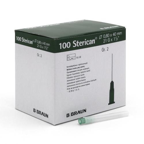 Sterican Kanülen G21, 0,80x40mm, grün, 100St