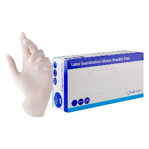 CyberTech Latex-Untersuchungshandschuhe, puderfrei, weiß, Gr. XL