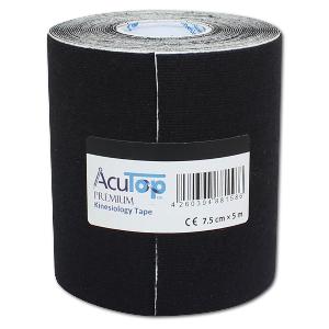 AcuTop Tape Premium 7,5cmx5m schwarz, 1 Rolle