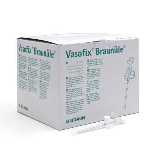 Vasofix Braunülen G17 1,5x45mm weiß, 50Stk