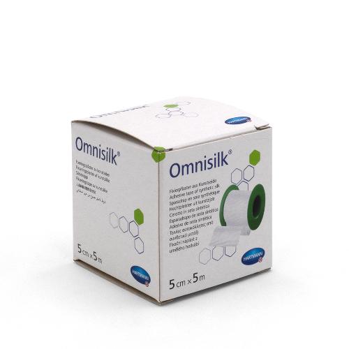 Omnisilk Fixierpflaster 5mx5cm