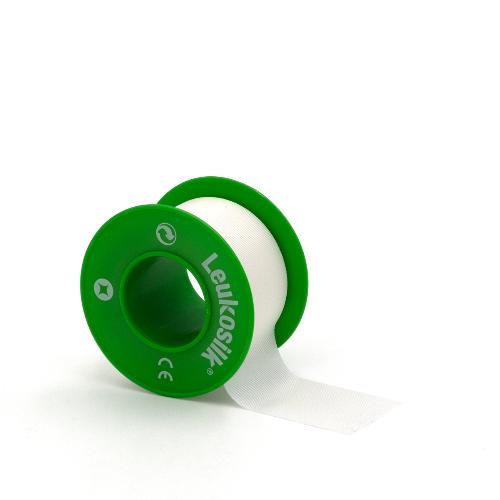 Leukosilk Fixierpflaster 5mx2,50cm 1St