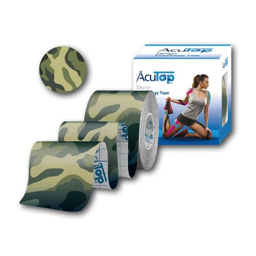 AcuTop Tape Premium Design, 5cmx5m, grün-camouflage, 1St