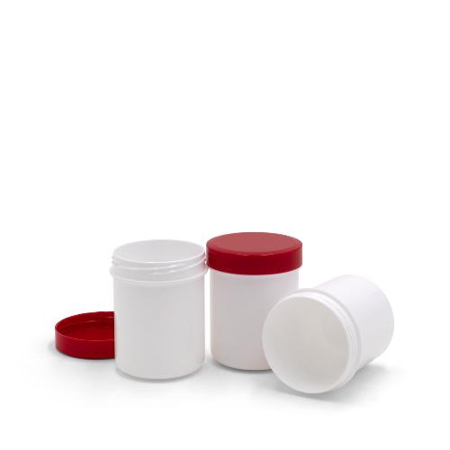 Salbenkruken mit Schraubdeckel, 60ml/50g, 25Stk Salbenkruken mit Schraubdeckel, 60ml/50g, 25Stk