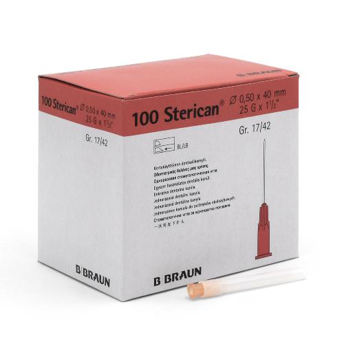 Sterican Kanülen G25, 17/42 0,52x40mm, orange100St