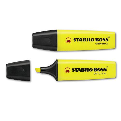 Stabilo Boss, Textmarker, gelb, 1St