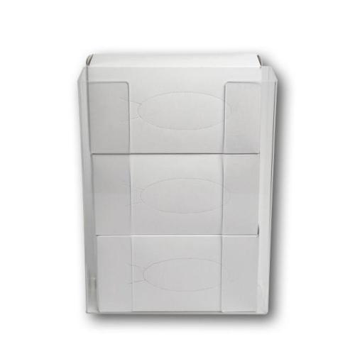 CT Acryl Handschuhspender dreifach, L38,1xB27,8xH10cm, 1Stk