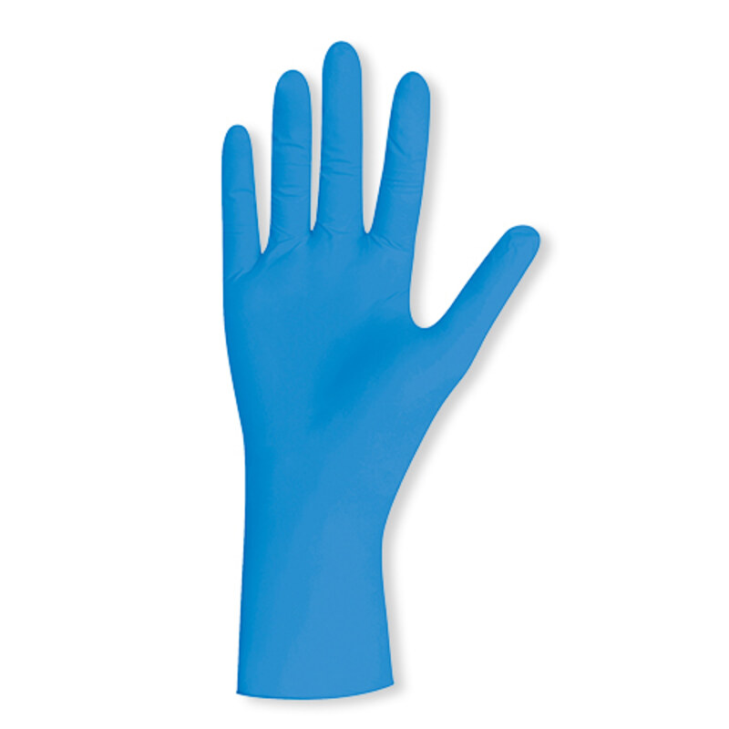 Nitril-Handschuhe blau puderfrei, Gr. S, 100 Stück